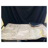 Halfday Convertible 2-in-1 Garment Duffel Weekender Bag 45L | Wrinkle-Free Travel, Hanging Suit Compartment, Shoe Pockets, Trolley Sleeve. Durable & Water-Resistant Carry-On, Marine - Retail: $128