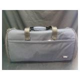 Halfday Convertible 2-in-1 Garment Duffel Weekender Bag 45L | Wrinkle-Free Travel, Hanging Suit Compartment, Shoe Pockets, Trolley Sleeve. Durable & Water-Resistant Carry-On, Marine - Retail: $128