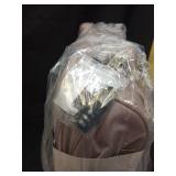 KROSER Carry On Underseat Multi-functional, 16-inch Underseater Lightweight Overnight Suitcase for Women, Dusty Pink - Retail: $60