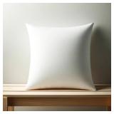 18 x 18 inches Pillow Inserts, Set of 4 Square Cushion Throw Pillow - Retail: $22