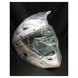 Jadekylin Baseball Catchers Helmet Matte (Small 61/2-7 inch) (White Small) - Retail: $69