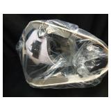 Jadekylin Baseball Catchers Helmet Matte (Small 61/2-7 inch) (White Small) - Retail: $69