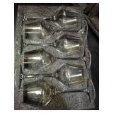 Colorsavant Colored Wine Glasses Set 6 â 16oz Hand-Blown Stemmed Clear Wine Glass, Muted Color Golbet Set,Unique Wine Gifts for Women, Birthday,Housewarming - Retail: $46