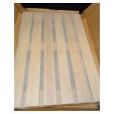 Bamboo Bath Mat for Shower with Non-Slip Rubber,Bathtub Mat,Floor Mat,Shower Mat for Indoor,Outdoor,Spa, Sauna, Pool (Natural, 20 * 13 * 1.4 inches) - Retail: $32