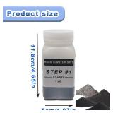 4 LB Rock Tumbler Grit and Polish Refill Kit, 4-Step Tumbling Media Coarse/Medium/Pre-Polished/Final Polish, Silicon Carbide Grit, Ideal for Any Rock Tumbler & Stone Polisher - Retail: $23