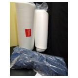 Porch Replacement Swing Cushions for Outdoor: 2-3 Seater Garden Waterproof Patio Bench Cushion with Ties - 4\" Thick Swing Chair Cushion for Backyard Furniture Loveseat - Retail: $49