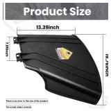 ZHIXING 137-7046 Deflector Chute w/Mounting Hardware Compatible with Toro Timecutter Exmark Quest E-Series 42\" Mower SW4200 ZS4200S 75742 74665 75748 75749 74667 74677 74705 74711 75742TA 75742W - Re