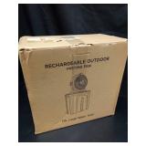 Portable Misting Fan with 11L Large Bucket, 20000mAh USB Rechargeable Battery Operated Camping Fans, 3 Large Spray Nozzles & 3 Strong Wind Speeds Misting Fan, Misting Fans for Outside - Retail: $20