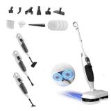 Torder 2-in-1 Steam Mop & Handheld Steam Cleaner,Floor Steamer with 13 Accessories,30s Fast Heat-Up, 550ml Tank,16.4ft Cord,4 Washable Pads,Deep Cleaning for Hard Floors,Carpets and Multi-Surface - Re