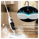 Torder 2-in-1 Steam Mop & Handheld Steam Cleaner,Floor Steamer with 13 Accessories,30s Fast Heat-Up, 550ml Tank,16.4ft Cord,4 Washable Pads,Deep Cleaning for Hard Floors,Carpets and Multi-Surface - Re
