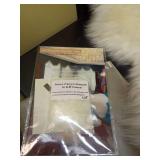 LLB Genuine Sheepskin Area Rug Wool Rug Fur Carpet Fluffy Shaggy Fur Rug for Living Room Kids Bedroom Real Sheepskin Throw Lambskin Rugs Sofa Mat Chair Seat Covers (Ivory White, 2 x 6 ft Sheepskin) - 