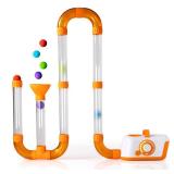 Fat Brain Toys The Original Air Toobz, Air-Powered STEM Building Toys for Kids & Teens, Kids Building Toys, STEM Toys for 3+ Year Old - Retail: $160