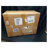 solaround Clear Acrylic End Table 2-Tier Bedside nightstand for Living Room Bedroom Home Decor (Clear Double) - Retail: $150