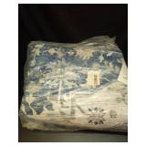 Rugcomf 6x9 Rug Washable Bedroom Rug Large Boho Rug Soft Area Rug Abstract Pattern Non-Slip Non-Shedding Faux Wool Vintage Rug for Living Room, Farmhouse, Dining Room, Kids Playroom, Blue - Retail: $7