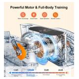 2025 New Under Desk Elliptical Machine,Portable Seated Pedal Exercise Machine for Seniors,Mini Leg Exerciser with 12 Adjustable Speeds&Remote Control,Quiet&Compact for Home Office(Orange) - Retail: $1