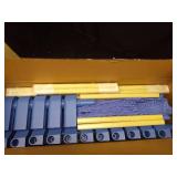 NOUJULOUN Daycare Cots,Stackable Preschool Cot for Kids (4 Packs,Sky Blue,Toddler) - Retail: $110