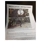 HCmotorku Saddle Bag Guards Crash Bars Fit for Harley Touring Road King FLHR Street Glide FLHX Road Glide FLTRX Electra Glide FLHT CVO Limited 2009â2025, 4PC Decorative Black Wheel - Retail: $149