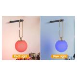 jengush Battery Operated Wall Sconces Set of 2,Dimmable Wall Sconce Battery Powered with Remote Control,Indoor Not Hardwired Wall Lamp for Bedroom, Mid-Century Modern Wall Light - Retail: $100