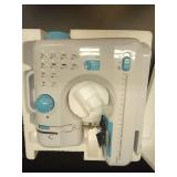 Sewing Machine for Beginners with Extension Table Mini Sewing Machines Kit Supplies 12 Built-in Stitches with Needles Assorted Thread Kit Starter Kit Easiest for Adult and Kids - Retail: $58