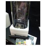 WantJoin Professional Commercial Blender With Shield Quiet Sound Enclosure 2200W Industries Strong and Quiet Professional-Grade Power, Self-Cleaning, Black - Retail: $260
