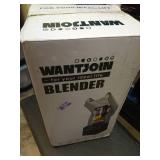 WantJoin Professional Commercial Blender With Shield Quiet Sound Enclosure 2200W Industries Strong and Quiet Professional-Grade Power, Self-Cleaning, Black - Retail: $260