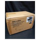 Sunbrella Decorative Outdoor Water Repellent Throw Pillows with Inserts, Set of 4, 20\" x12\" Pillows for Patio, Backyard, Bed, Couch, and Patio Furniture, Specrtum Pebble - Retail: $100