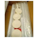 Room Divider, No Drilling Curtain Rods for Room Separation, Adjustable Heavy Duty Floor to Ceiling Hanging Wall Divider Tension Partition Room Separator for Dividing Room, 28-70inch(W), 4-10ft (H) - R