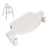 Ireka Baby Footrest Compatible with IKEA High Chair Antilop Footrest Accessories, Balchakryuk (White Snow) - Retail: $28