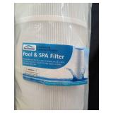 2 Pack PA120 Replacement Pool Filter Compatible with Hayward C1200, CX1200RE, Unicel C-8412, Filbur FC-1293, Clearwater II 125, Waterway Pro Clean PCCF-125, 817-0125N, 120 Sq. Ft Cartridge - Retail: $