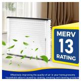 2Pack 410 Replacement Filter Compatible with Aprilaire Size: 16x25x4 MERV 11 Whole House Air Purifiers model:1410, 1610, 2410, 2416, 3410, 4400.Not fit for 1413 Upgrade Kit(Model 2140 or 2400) - Retai
