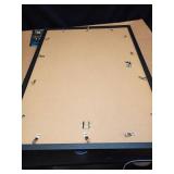 JCJMY 17x24 Picture Frame Black for Poster Photo Picture, Horizontal and Vertical Formats for Wall Hanging, 17 x 24 Wall Gallery Poster Photo Frame for 17 by 24 Photos Posters, Black - Retail: $25