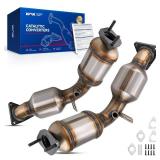 KAX 644029 644030 Catalytic Converter Stainless Steel Fit For 2008-2013 G37 3.7L,2003-2008 G35 3.5L,2003-2009 350Z 3.5L, 2014-2015 Q50/Q60 3.7L,2003-2012 FX35 3.5L Catalyst Convertor (EPA Complaint) -