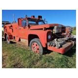 1974 Ford F600 Firetruck 4wd | RED