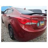 2011 Hyundai Elantra GLS A/T  RED