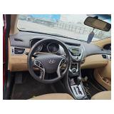 2011 Hyundai Elantra GLS A/T  RED