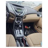 2011 Hyundai Elantra GLS A/T  RED