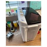 $60 Portable Twin Tub 18lbs Washing Machine with Drying Rack & Hangers