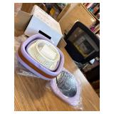 $60 Portable Mini Folding Washing Machine 16L, Deep Cleaning (Purple)