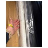 $277 Queen Upholstered Bed Frame with Tall Headboard and LED Lights