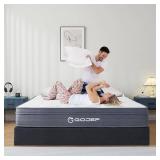 $177 Queen 12-Inch Hybrid Memory Foam Mattress in a Box, CertiPUR-US