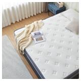 $177 Queen 12-Inch Hybrid Memory Foam Mattress in a Box, CertiPUR-US