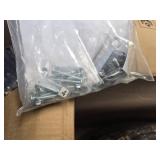 $90 MEISSALIVVE Brown Wicker Tempered Glass Coffee Table