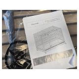 $300 Waleaf 48-Inch Heavy Duty Dog Crate with Wheels & Removable Tray