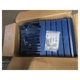 $390 Nevilywood Folding Adirondack Chair Cup Holder Set of 4 Navy