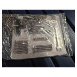 $390 Nevilywood Folding Adirondack Chair Cup Holder Set of 4 Navy