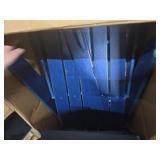 $390 Nevilywood Folding Adirondack Chair Cup Holder Set of 4 Navy