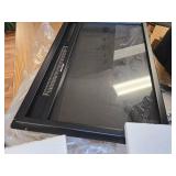 $150 23-Inch Electric Fireplace Insert with Remote, Timer