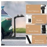 $65 Garvee 2-Bike Hitch Mount Folding Carrier, 2" Receiver, Straps