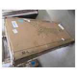 $130 Two Pack SERWALL Patio Chaise Lounge Chair, 78