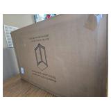 $110 Tilt-Out Trash Cabinet Wooden, 10 Gallon, Single Door Dark Walnut